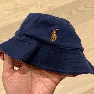 Ralph Lauren’s adorable baby cap ( sun cap with cotton fabric)